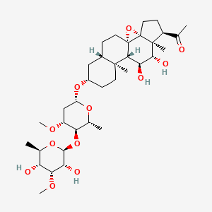 molecular formula C35H56O12 B1152106 Tenacissoside F 