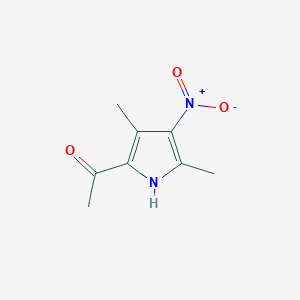 1-(3,5-dimethyl-4-nitro-1H-pyrrol-2-yl)ethanone