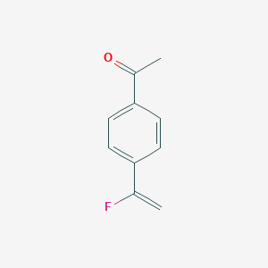 1-[4-(1-Fluoroethenyl)phenyl]ethanone