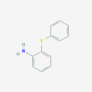 molecular formula C12H11NS B115240 2-(苯硫基)苯胺 CAS No. 1134-94-7