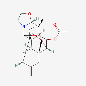 molecular formula C24H33NO4 B1152508 Spiradine F 