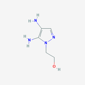 2-(4,5-Diamino-1H-pyrazol-1-yl)ethan-1-ol