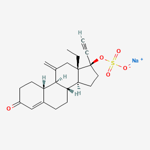 molecular formula C₂₂H₂₇NaO₅S B1152666 Etonogestrel Sulfate Sodium Salt 