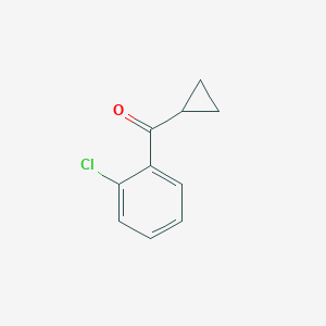 molecular formula C10H9ClO B115273 2-Chlorophenyl cyclopropyl ketone CAS No. 149914-81-8