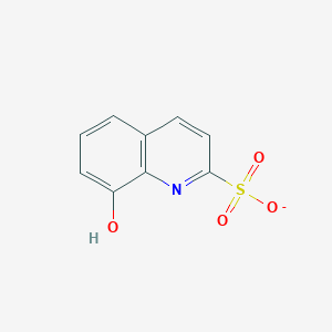 molecular formula C9H6NO4S- B11528351 8-Hydroxyquinoline-2-sulfonate 