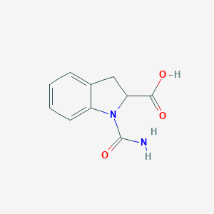 1-Carbamoyl-2,3-dihydro-1H-indole-2-carboxylic acid