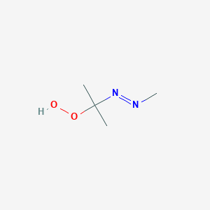 2-Methylazo-2-propyl hydroperoxide