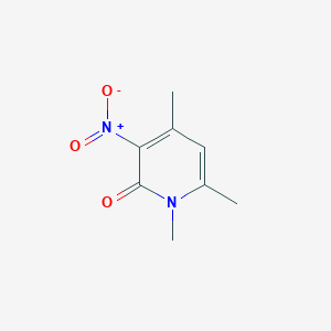 molecular formula C8H10N2O3 B11530168 1,4,6-Trimethyl-3-nitro-2(1H)-pyridinone CAS No. 312517-65-0