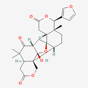 molecular formula C26H30O8 B1153071 Seneganolide CAS No. 301530-12-1