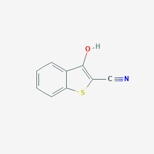 3-Hydroxy-1-benzothiophene-2-carbonitrile