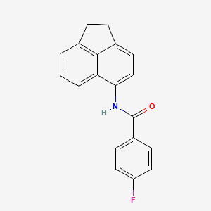 molecular formula C19H14FNO B11531682 Ebio1 