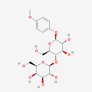 4-Methoxyphenyl 4-O-(b-D-galactopyranosyl)-b-D-glucopyranoside