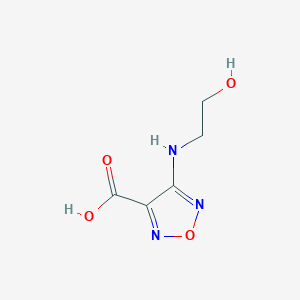 4-(2-Hydroxy-ethylamino)-furazan-3-carboxylic acid