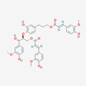 molecular formula C39H40O13 B1153482 Demethylcarolignan E CAS No. 873694-46-3