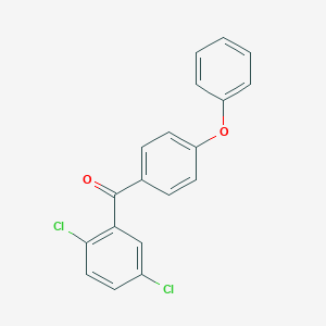 molecular formula C19H12Cl2O2 B115357 2,5-Dichloro-4'-phenoxybenzophenone CAS No. 151173-25-0