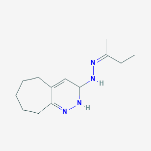 molecular formula C13H22N4 B115363 Ibuhchp CAS No. 148975-02-4