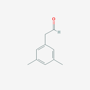 molecular formula C10H12O B115374 2-(3,5-Dimethylphenyl)acetaldehyde CAS No. 144164-15-8