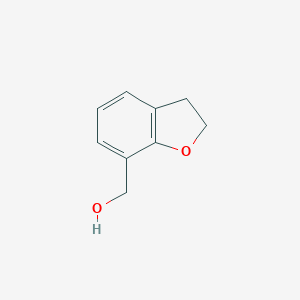 molecular formula C9H10O2 B115375 2,3-Dihydrobenzofuran-7-methanol CAS No. 151155-53-2