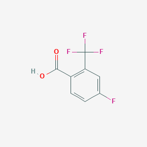 4-Fluoro-2-(trifluoromethyl)benzoic acid