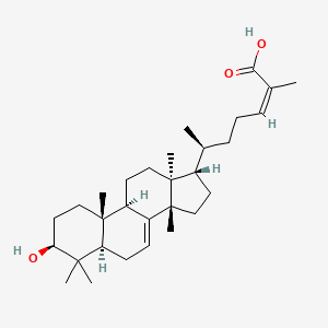 molecular formula C30H48O3 B1154044 Masticadienolic acid CAS No. 472-30-0