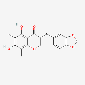 molecular formula C19H18O6 B1154049 Methylophiopogonanone A CAS No. 74805-92-8