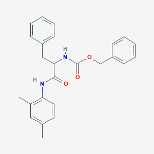 molecular formula C25H26N2O3 B11541856 Nalpha-[(benzyloxy)carbonyl]-N-(2,4-dimethylphenyl)phenylalaninamide 