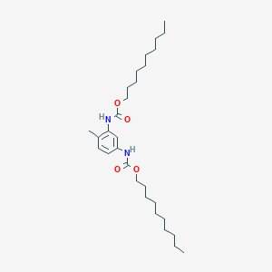 molecular formula C29H50N2O4 B11543117 Didecyl (4-methyl-1,3-phenylene)biscarbamate CAS No. 7504-97-4