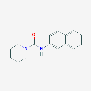 molecular formula C16H18N2O B11543574 N-(naphthalen-2-yl)piperidine-1-carboxamide CAS No. 312269-36-6