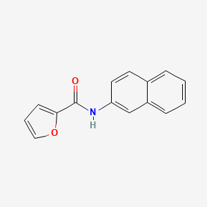 molecular formula C15H11NO2 B11543645 N-(naphthalen-2-yl)furan-2-carboxamide 