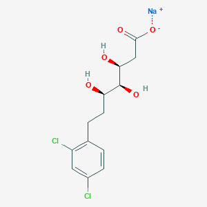 2,6,7-Trideoxy-7-C-(2,4-dichlorophenyl)heptonic acid