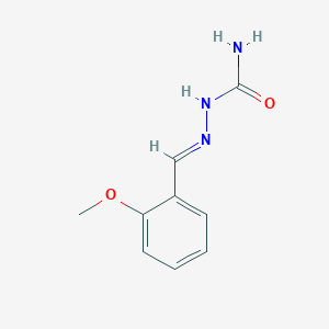 molecular formula C9H11N3O2 B11544526 2-Methoxybenzaldehyde semicarbazone CAS No. 5346-30-5