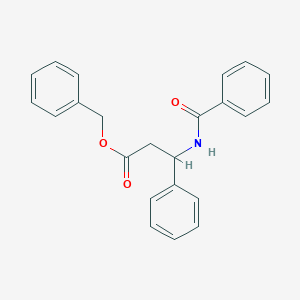molecular formula C23H21NO3 B11544641 Benzyl 3-phenyl-3-[(phenylcarbonyl)amino]propanoate 