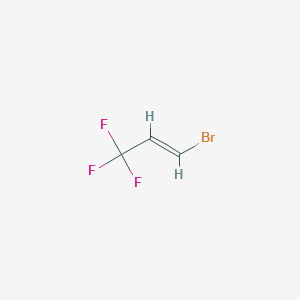 molecular formula C3H2BrF3 B115449 1-Bromo-3,3,3-trifluoroprop-1-ene CAS No. 149597-47-7