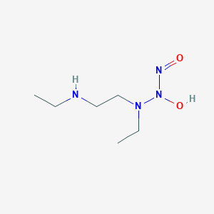 N-[ethyl-[2-(ethylamino)ethyl]amino]-N-hydroxynitrous amide