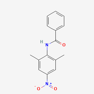 molecular formula C15H14N2O3 B11546771 N-(2,6-Dimethyl-4-nitrophenyl)benzamide 