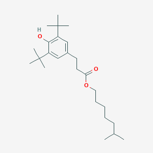 6-Methylhepthyl 3-(3,5-di-tert-butyl-4-hydroxyphenyl)propionate