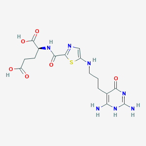 molecular formula C16H21N7O6S B115500 Doptzga CAS No. 158010-69-6