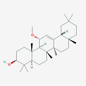 molecular formula C31H52O2 B1155038 11-Methoxy-12-oleanen-3-ol CAS No. 268541-26-0