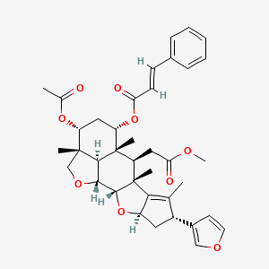 molecular formula C38H44O9 B1155075 Ohchinin Acetate 