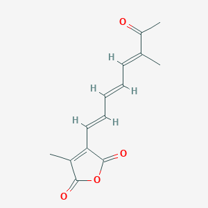 molecular formula C14H14O4 B115509 Graphenone CAS No. 158204-25-2