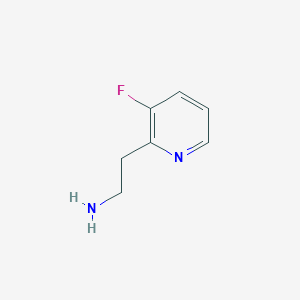 B115532 2-(3-Fluoropyridin-2-YL)ethanamine CAS No. 149488-79-9