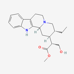 molecular formula C21H28N2O3 B1155364 (16R)-Dihydrositsirikine CAS No. 6519-26-2