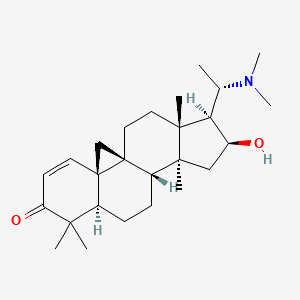molecular formula C26H41NO2 B1155414 Buxbodine B CAS No. 390362-51-3