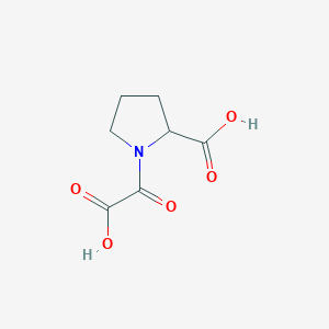 1-(Carboxycarbonyl)pyrrolidine-2-carboxylic acid