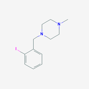 1-[(2-Iodophenyl)methyl]-4-methylpiperazine