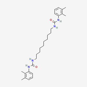 molecular formula C28H42N4O2 B11557107 1,1'-Decane-1,10-diylbis[3-(2,3-dimethylphenyl)urea] 
