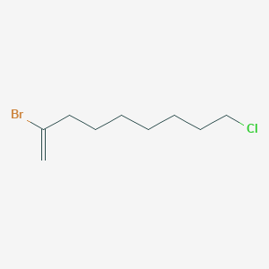 molecular formula C9H16BrCl B115574 2-Bromo-9-chloro-1-nonene CAS No. 148252-45-3