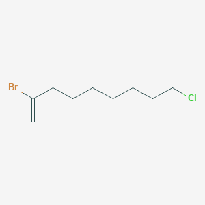 2-Bromo-9-chloro-1-nonene