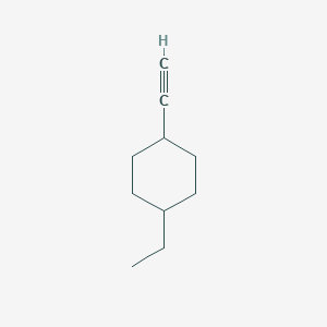 molecular formula C10H16 B115575 1-Ethyl-4-ethynylcyclohexane CAS No. 141743-53-5