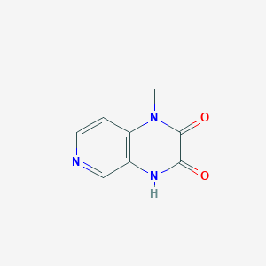 1-methyl-4H-pyrido[3,4-b]pyrazine-2,3-dione